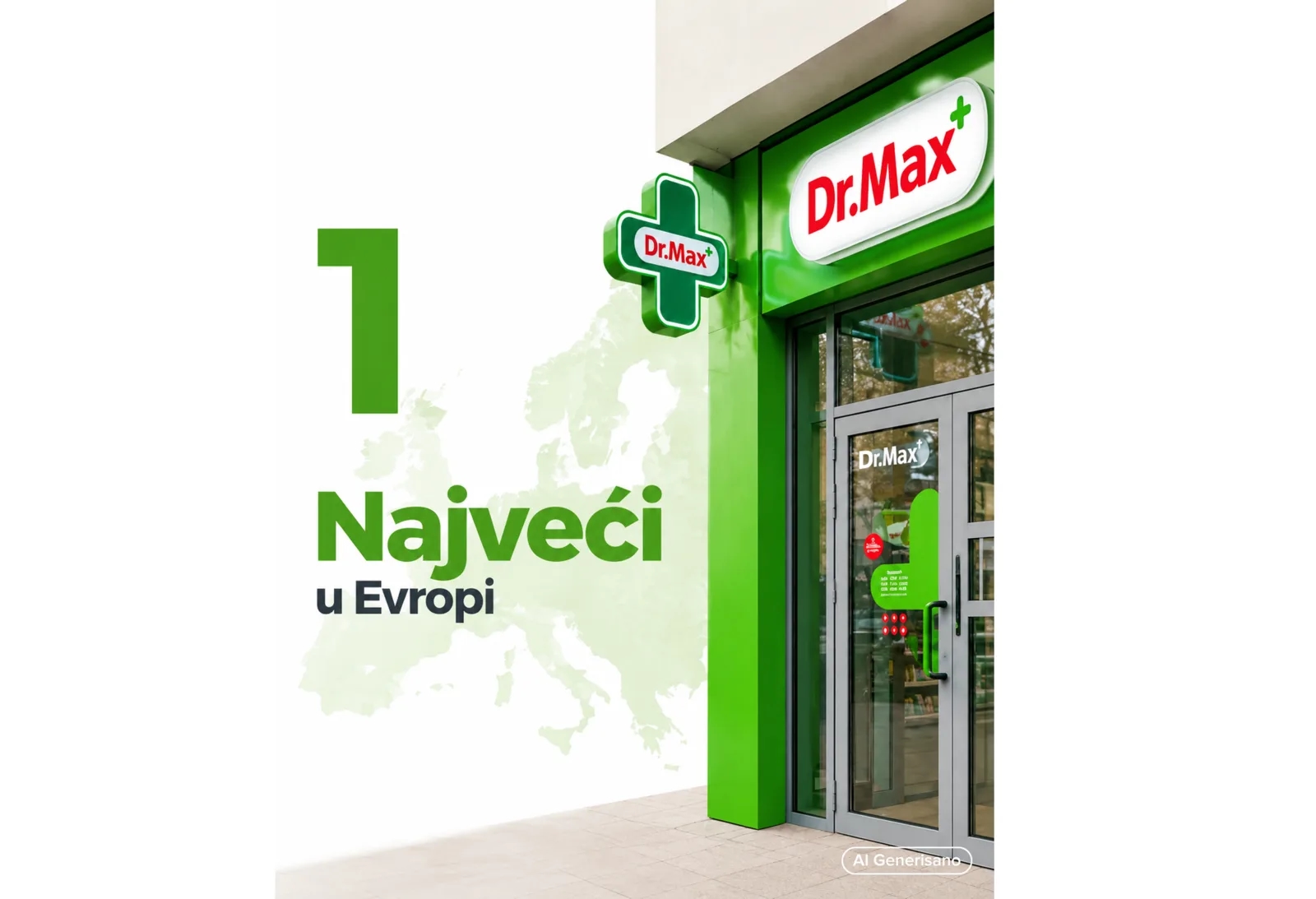 Dr. Max Grupa postala je najveći lanac u Evropi po broju apoteka