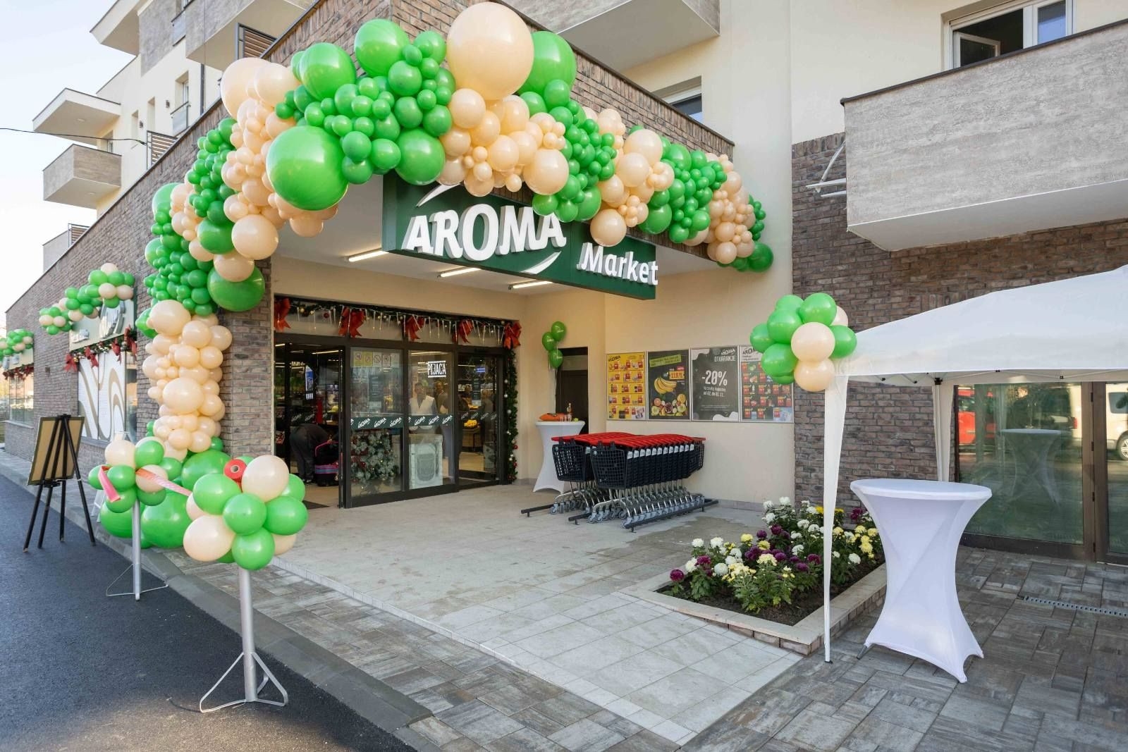 Otvoren Aroma market u Sopotu