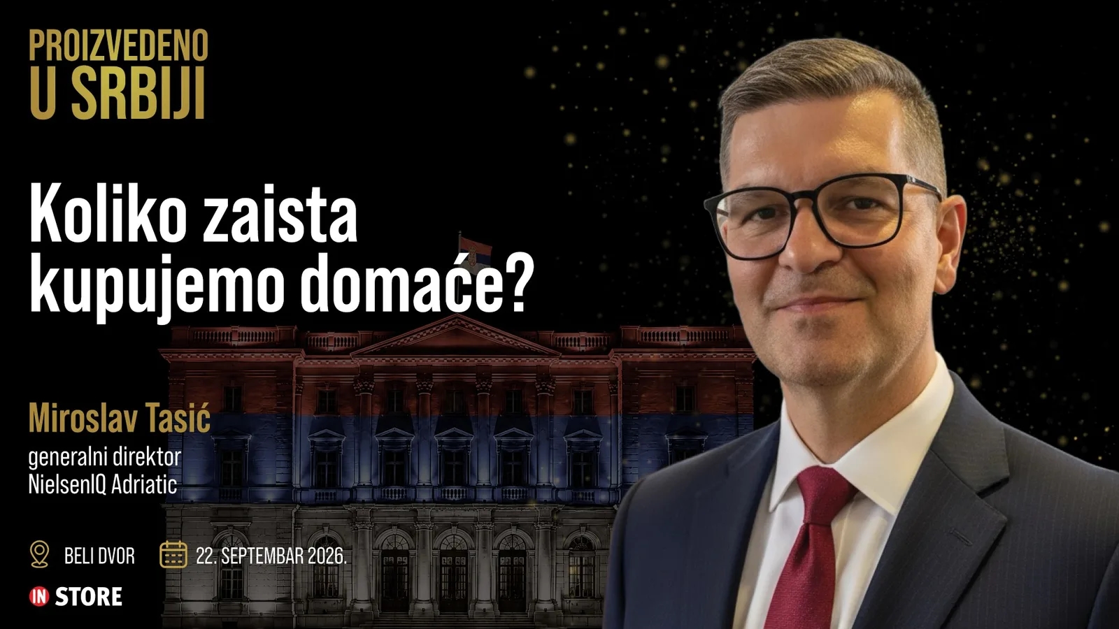 Miroslav Tasić, NIQ: Oznaka porekla može da privuče pažnju, ali potrošači očekuju mnogo više