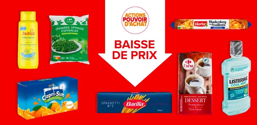 Belgija: Carrefour snižava cene preko 100 proizvoda
