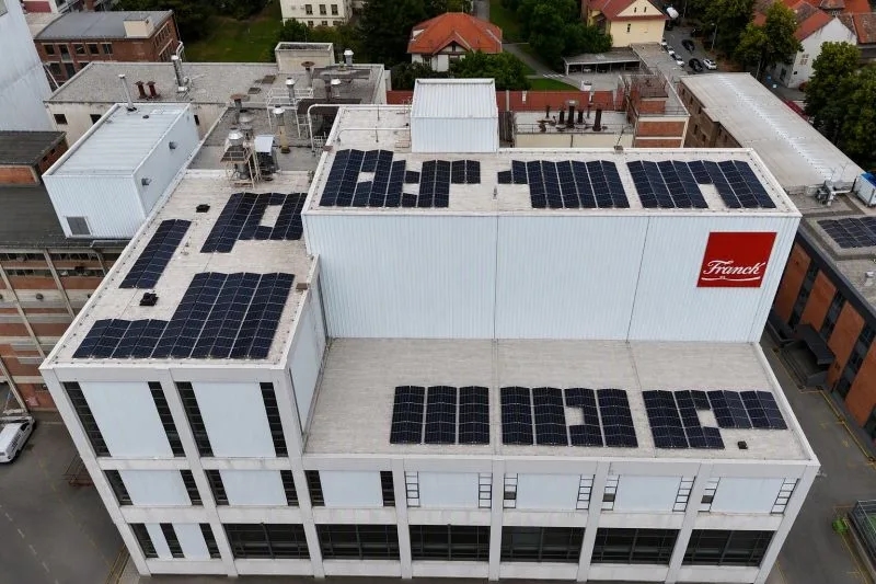 Franck pustio u rad novu solarnu elektranu u Zagrebu