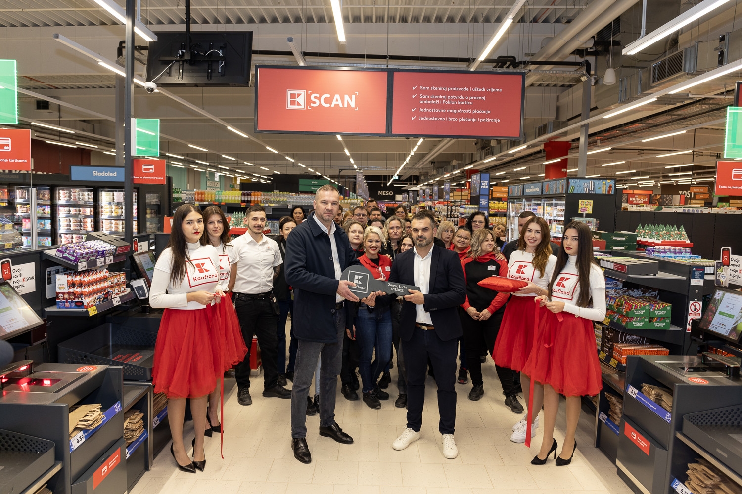 Hrvatska: Kaufland otvorio novu prodavnicu u Lučkom