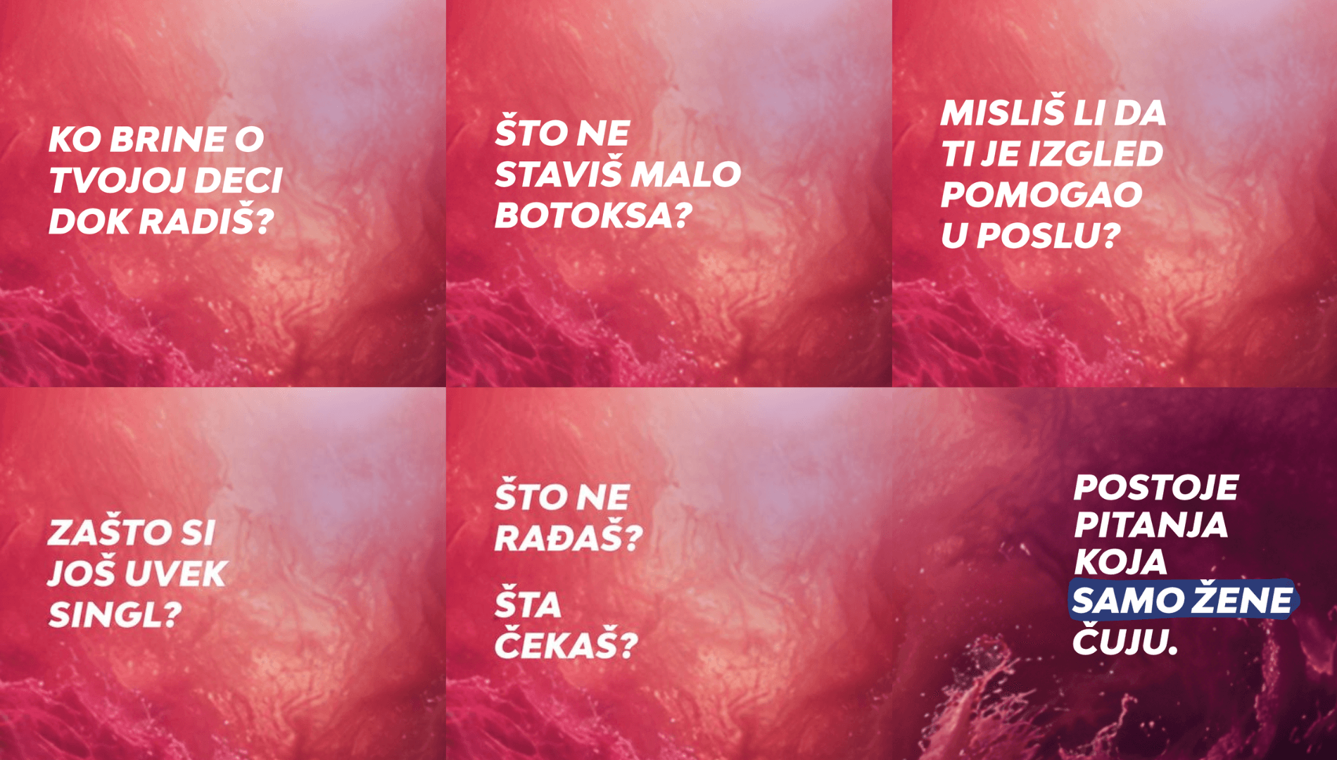 Libresse pokreće kampanju "Postoje pitanja koja samo žene čuju"