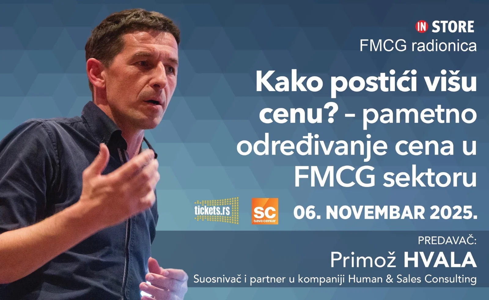FMCG radionica 06. novembar - Kako postići višu cenu?
