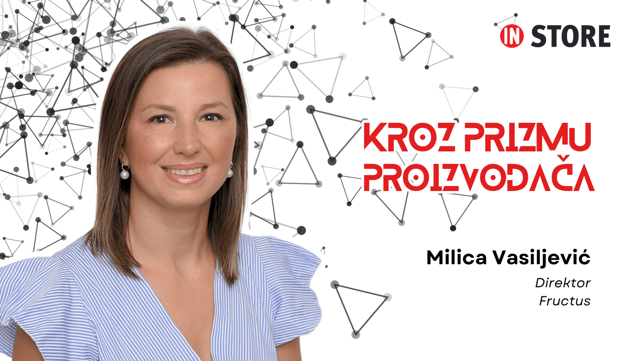 Milica Vasiljević, Fructus: Konstantno jačamo naš brend