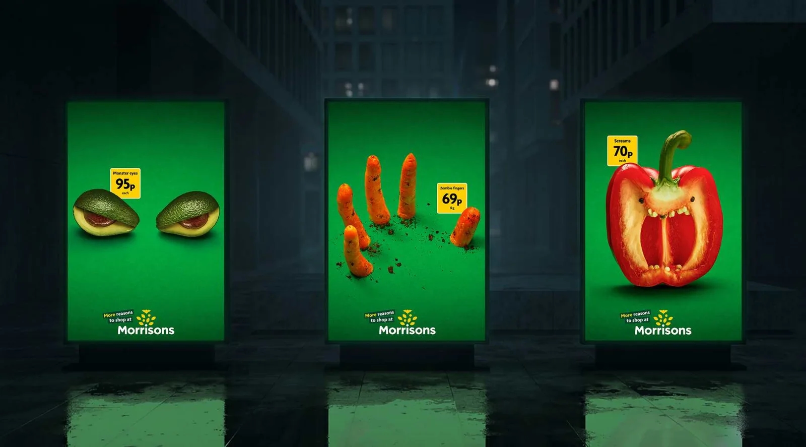 Morrisons pretvara voće i povrće u čudovišta za Noć veštica