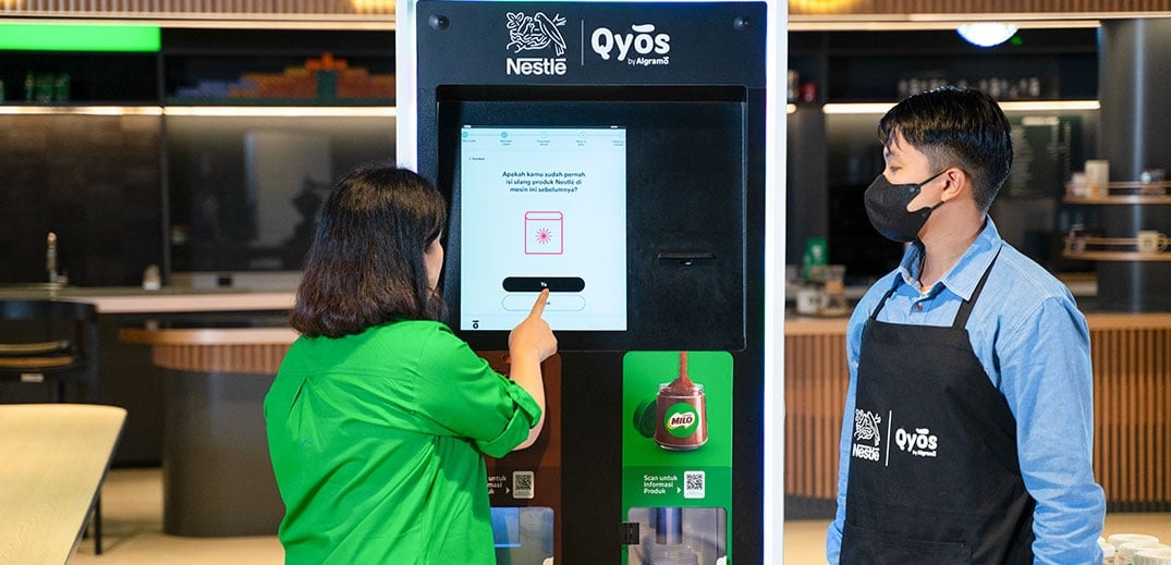 Indonezija: Nestlé predstavio automate za dopunu proizvoda