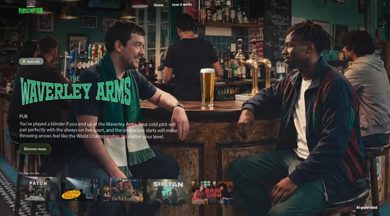 Heineken lansirao streaming uslugu za izlaske "Pubscription"