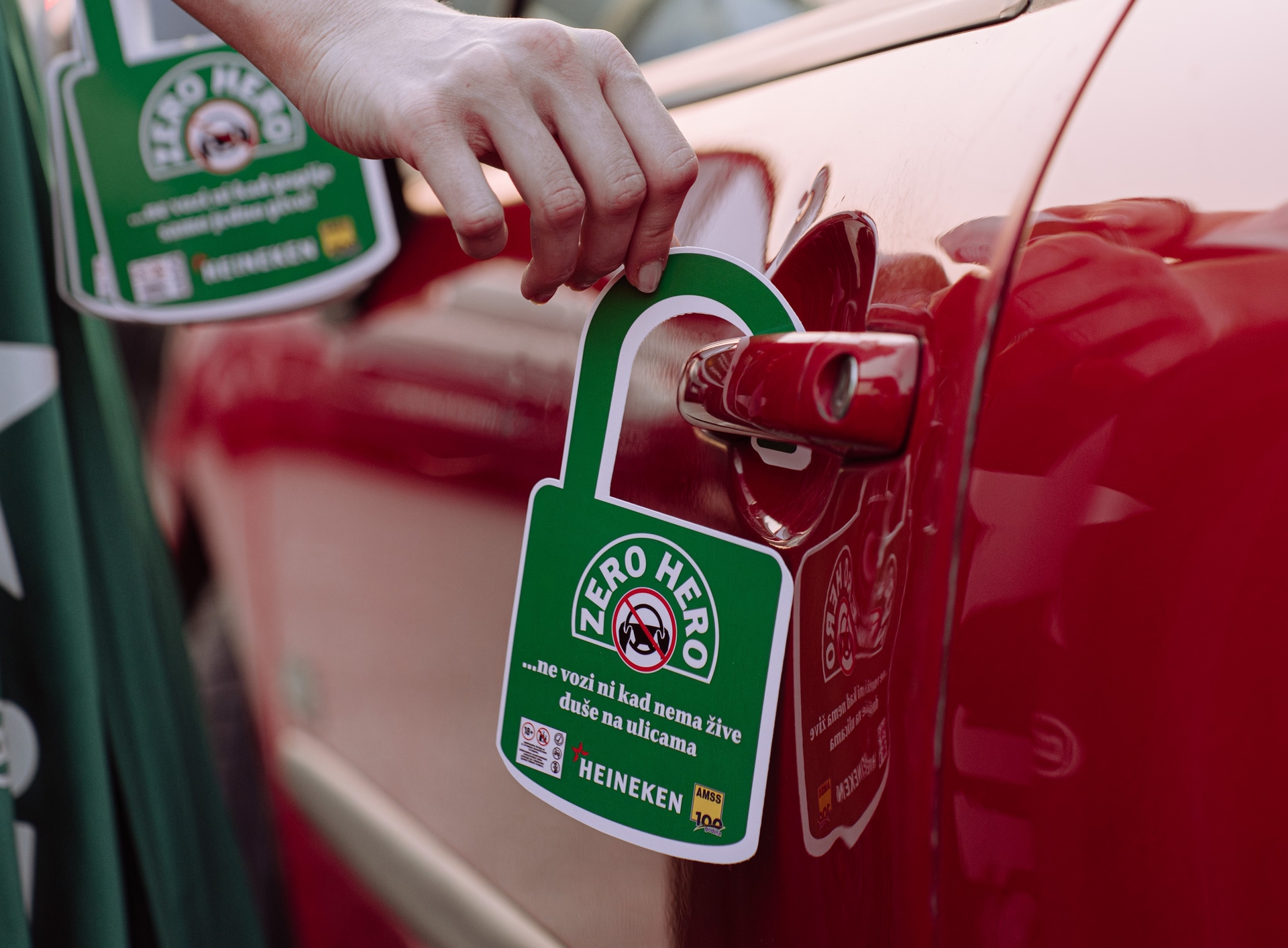 Heineken "zaključao" vrata automobila u Beogradu zbog važne poruke