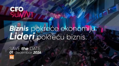 SAVE THE DATE: 8. CEO Summit Beograd 1. decembra u Sava Centru