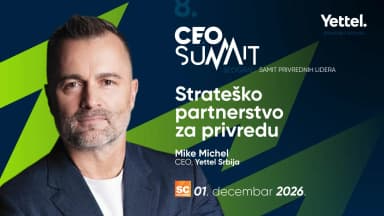 8. CEO Summit Beograd - Mike Michel, CEO, Yettel Srbija