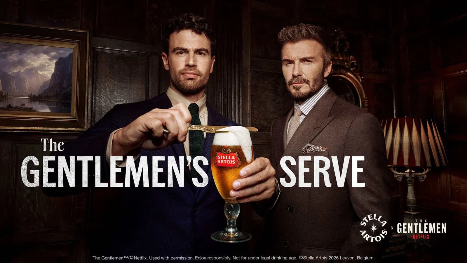 Stella Artois i Netflix serviraju pivo za džentlmene u novoj kampanji