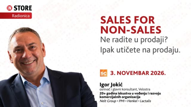 Sales for Non-Sales: Ne radite u prodaji? Ipak utičete na prodaju.