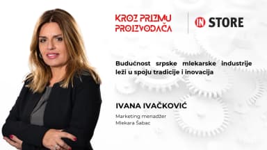Ivana Ivačković,  Mlekara Šabac: Budućnost srpske mlekarske industrije leži u spoju tradicije i inovacija