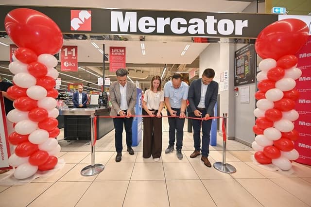 Mercator otvorio obnovljeni supermarket u Ajdovščini