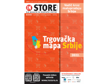Trgovačka mapa Srbije 2022.