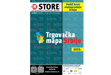 Trgovačka mapa Srbije 2025.