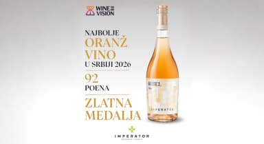 Tri priznanja za Vinariju Imperator na Wine Vision by Open Balkan 2026