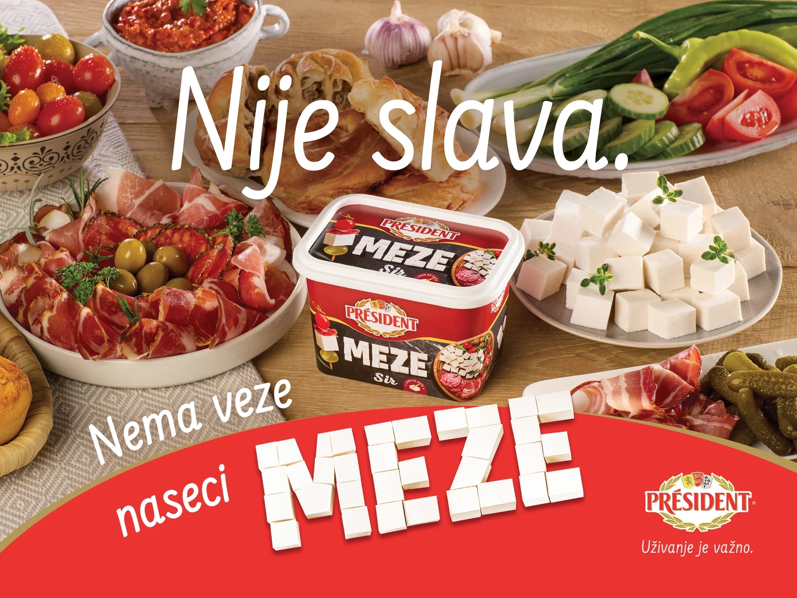 Somboled Lactalis Srbija predstavlja novi President sir "Meze"