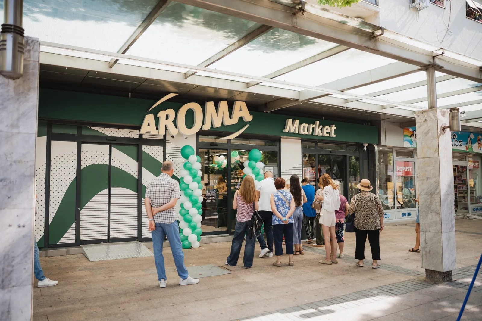 Aroma u centru Podgorice ponovo otvorena nakon renoviranja