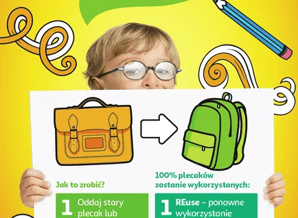 Poljska: Auchan nudi popuste za svaki stari ranac koji kupci donesu