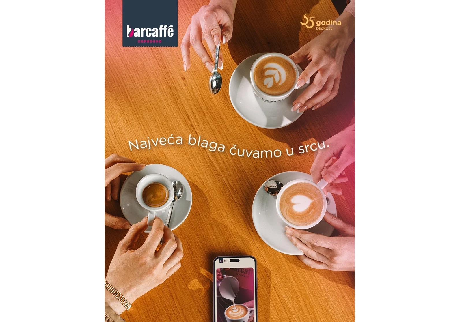 Barcaffè obeležava 55. rođendan