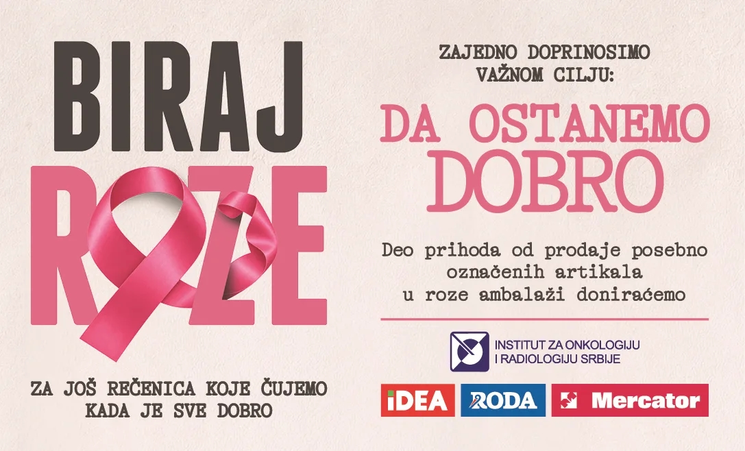 IDEA okupila više od 50 partnera i 80 brendova za važnu poruku o prevenciji raka dojke
