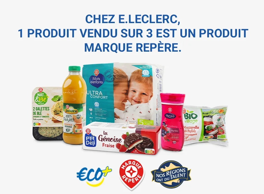 E.Leclerc beleži kontinuiran rast privatnih robnih marki