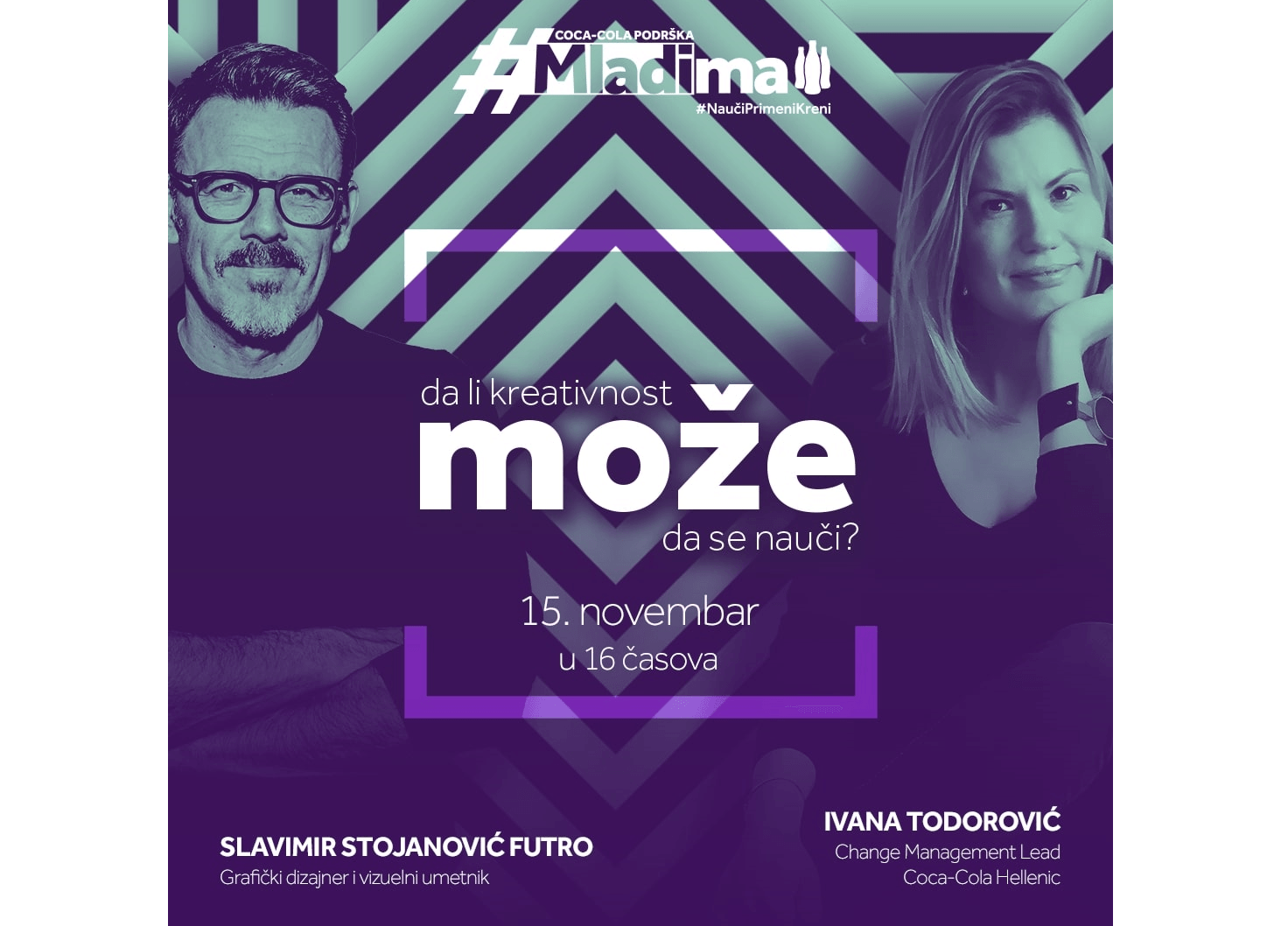 Besplatan vebinar "Da li kreativnost može da se nauči?" 15. novembra