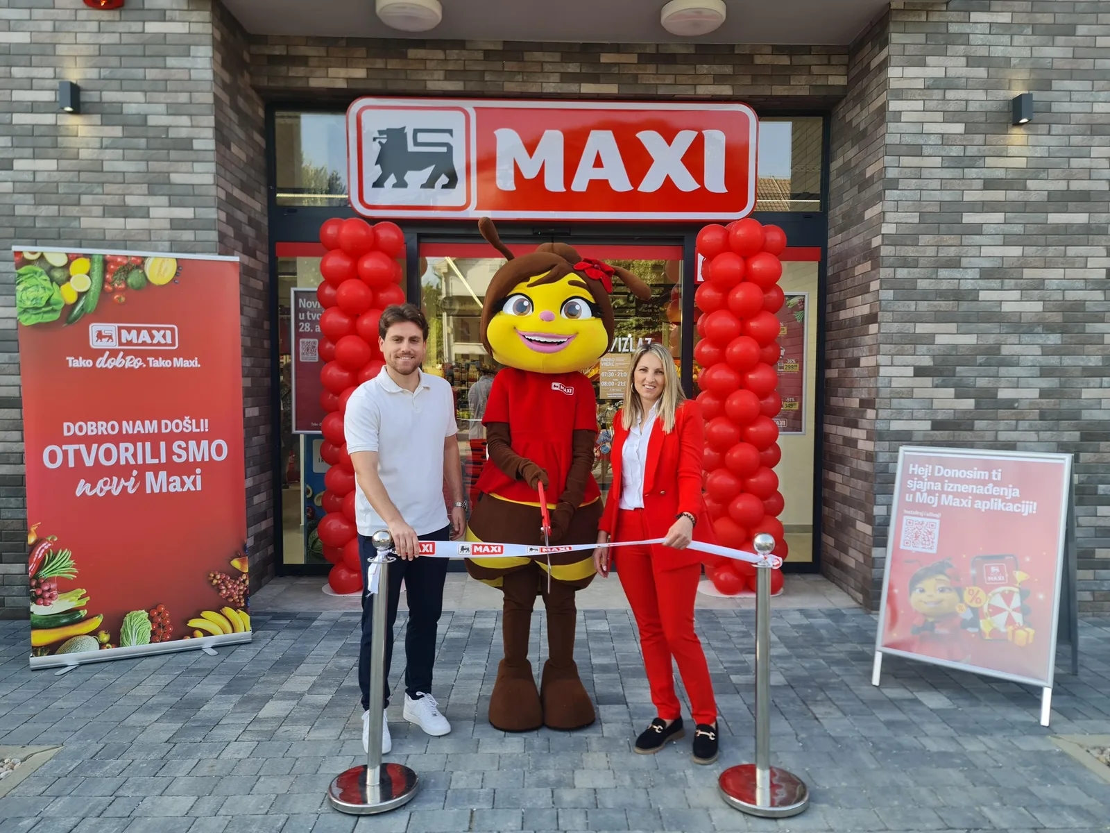 Prvi Maxi supermarket otvoren u Žablju