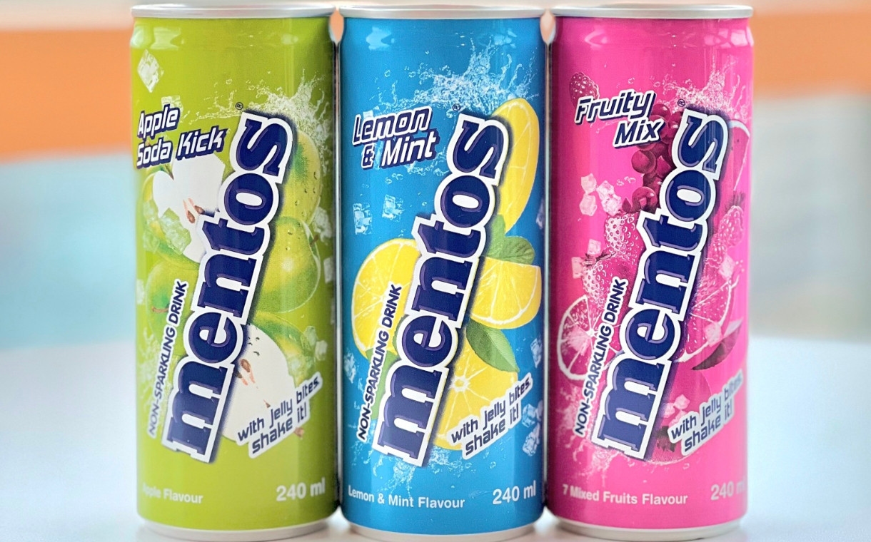 Holandija: Perfetti Van Melle predstavio sok sa ukusom Mentos bombona