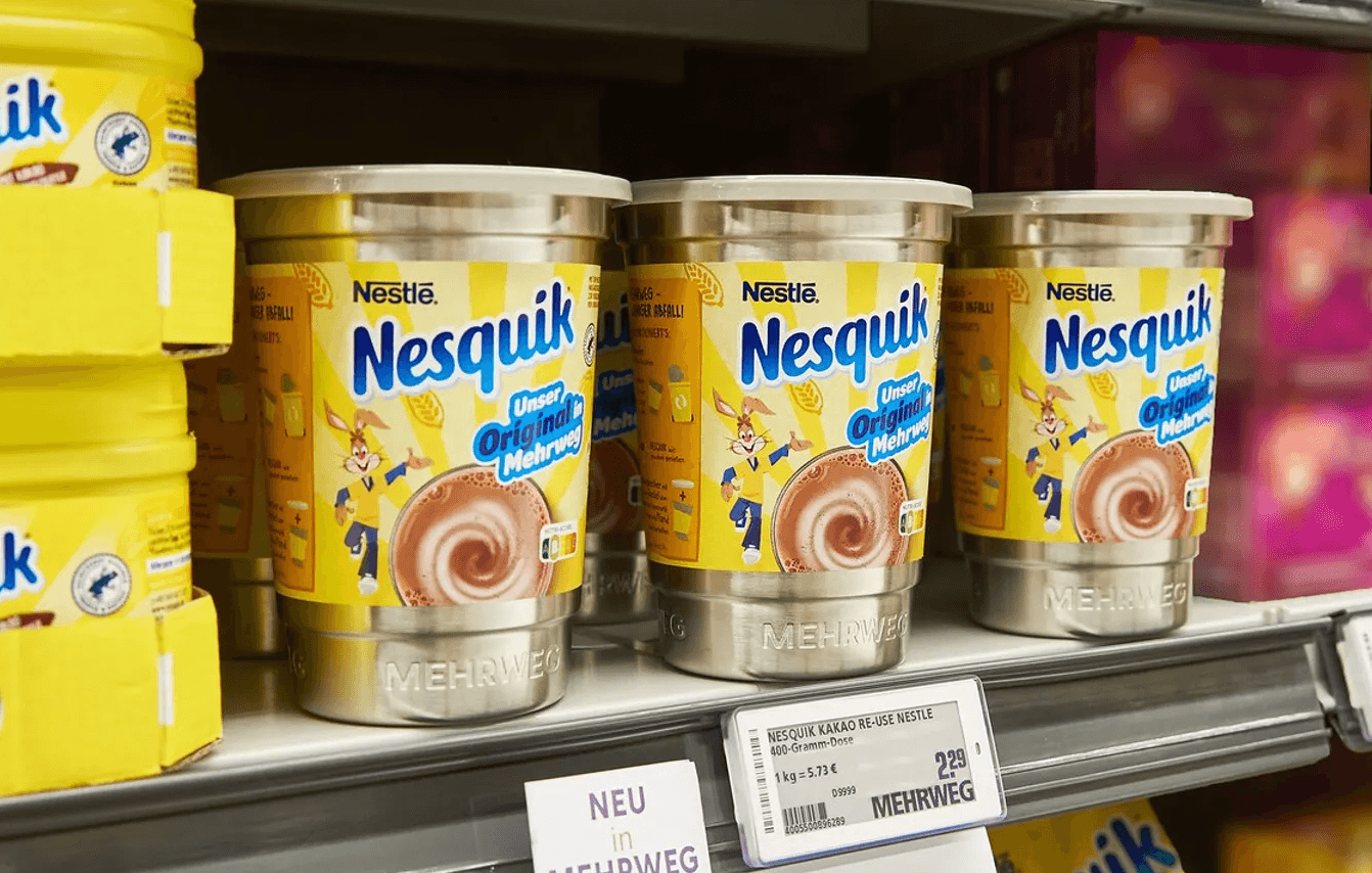 Nemačka: Nestlé predstavio višekratna pakovanja od nerđajućeg čelika