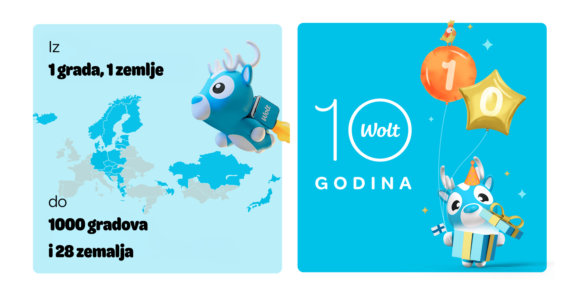 Finska: Wolt slavi 10 godina poslovanja