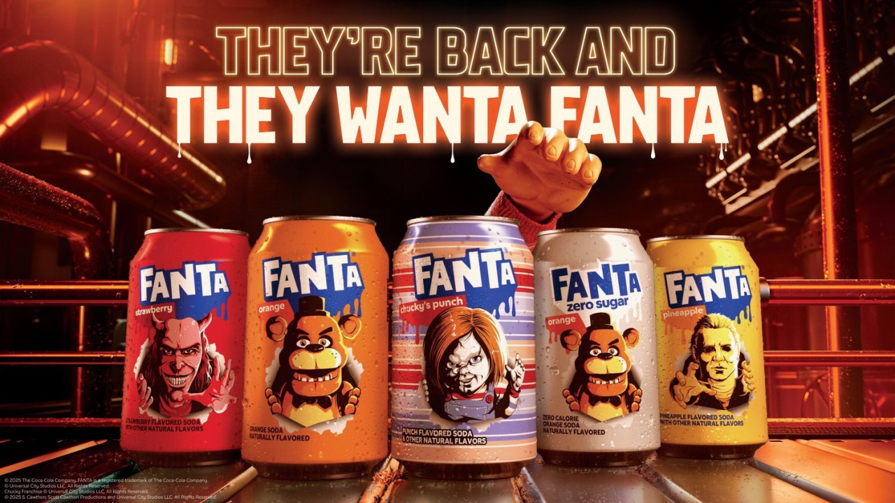 FANTA® TEAMS UP WITH UNIVERSAL PICTURES AND BLUMHOUSE TO BRING TOGETHER INFAMOUS HORROR ICONS FOR THE FIRST TIME IN A GLOBAL PARTNERSHIP